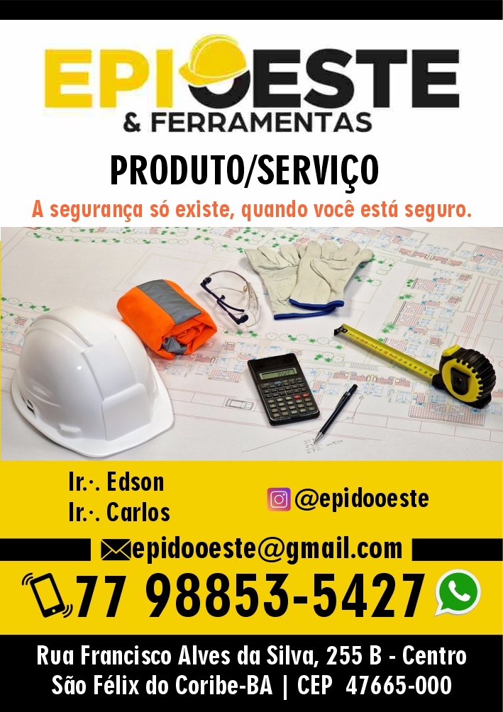 EPI - Oeste & Ferramentas