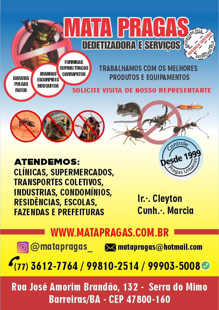 Mata Pragas Detetizadora