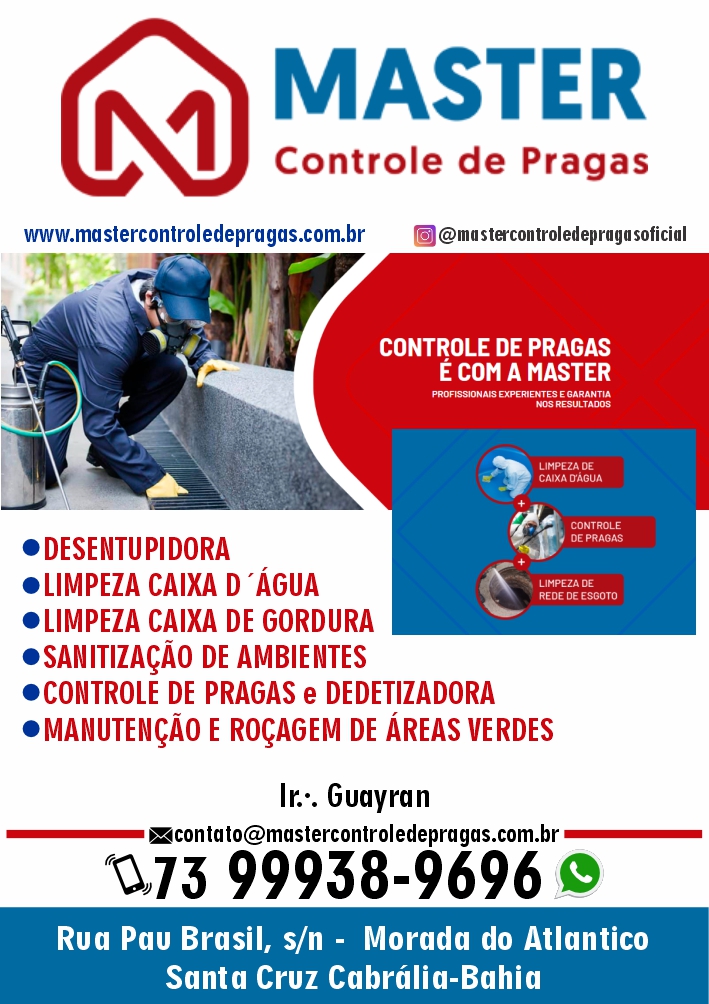 Master Controle de Pragas