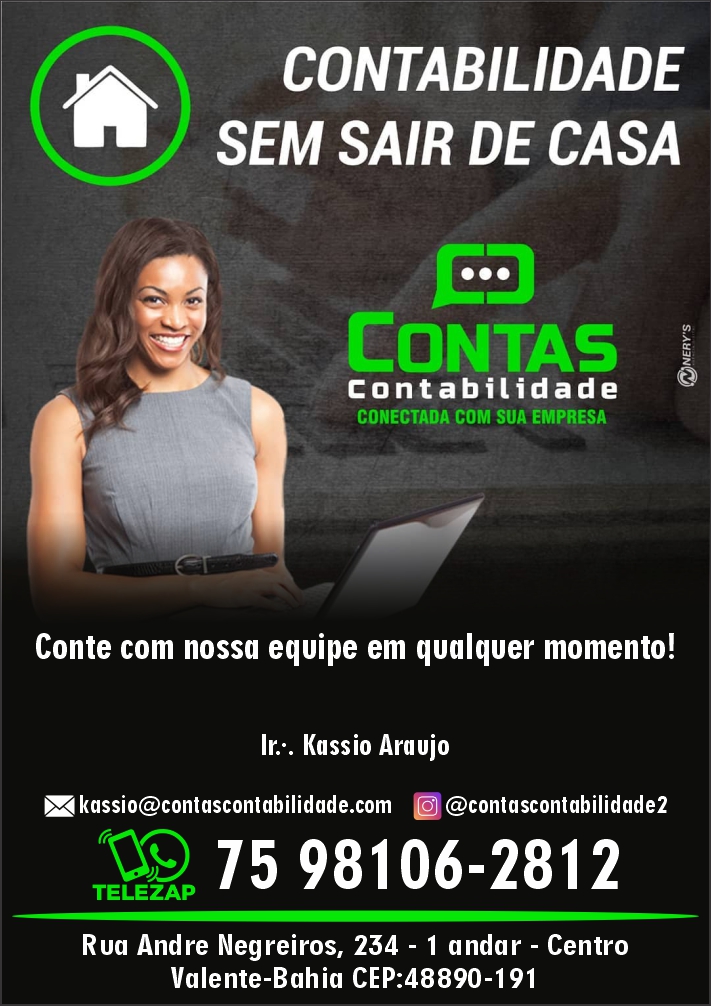 Contas Contabilidade