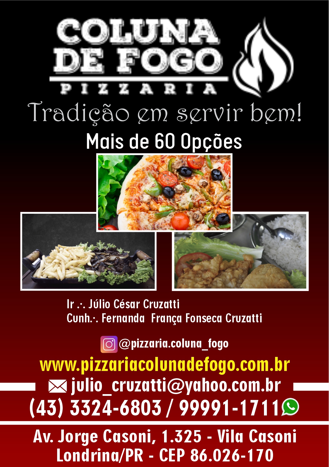 Pizzaria Coluna de Fogo
