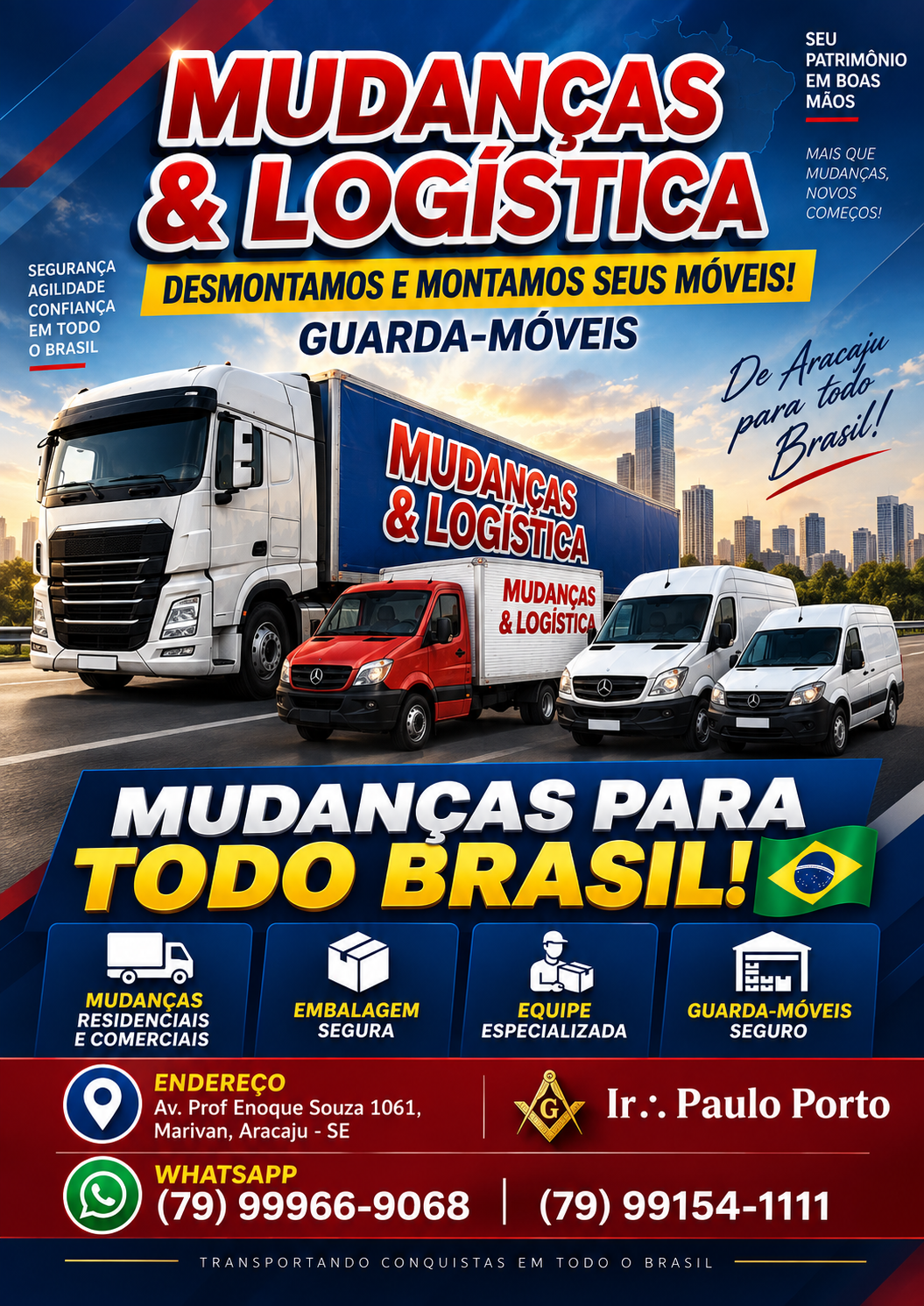 Mudanças e Logísticas